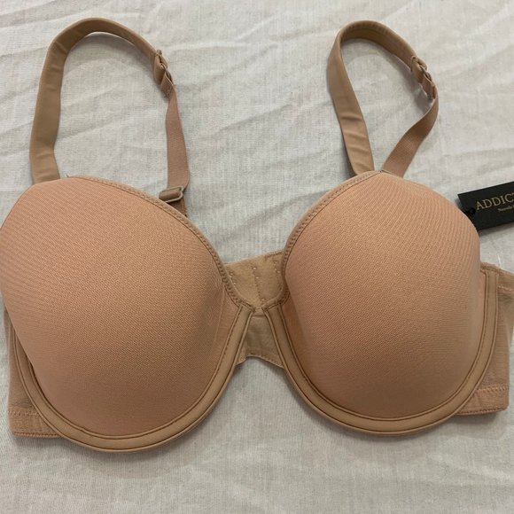 🍁  NWT ADDICTION NOUVELLE WOMENS UNDERWIRE BRA SIZE 32C 🍁 - Picture 1 of 7
